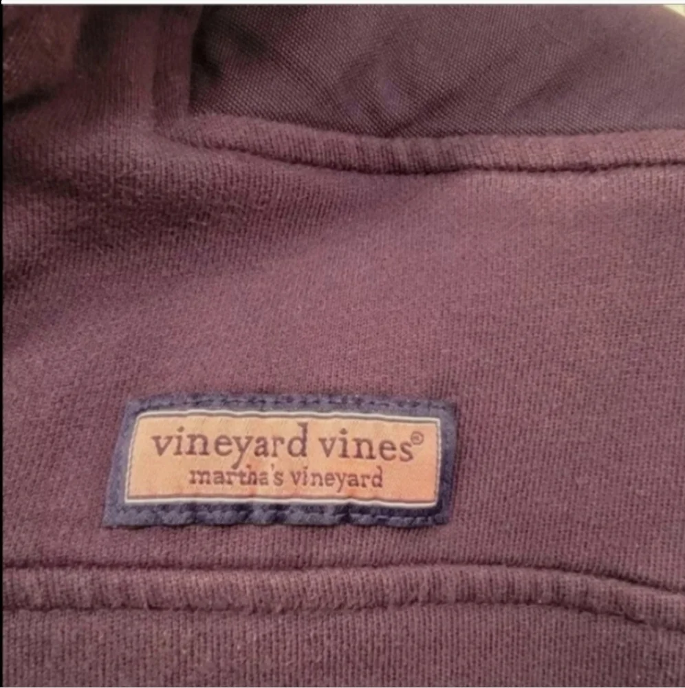 Vineyard Vines Custom 1/4 Zip Shep Shirt Pullover Men's Navy Blue Size Medium